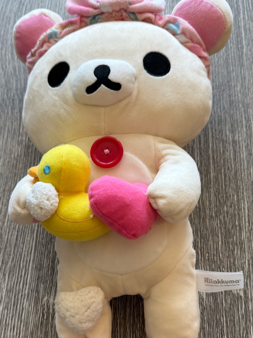 San-X Korilakkuma Bath Time Spa Plush 14" - Round 1 Arcade Import Kawaii